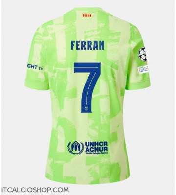 Barcelona Ferran Torres #7 Terza Maglia 2024-25 Manica Corta